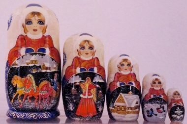 Russian Doll Snow Maiden