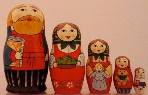 Russian Doll Teacher n Family