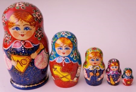 Russian Doll Musical Instruments