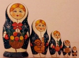 Russian Doll Winter Time